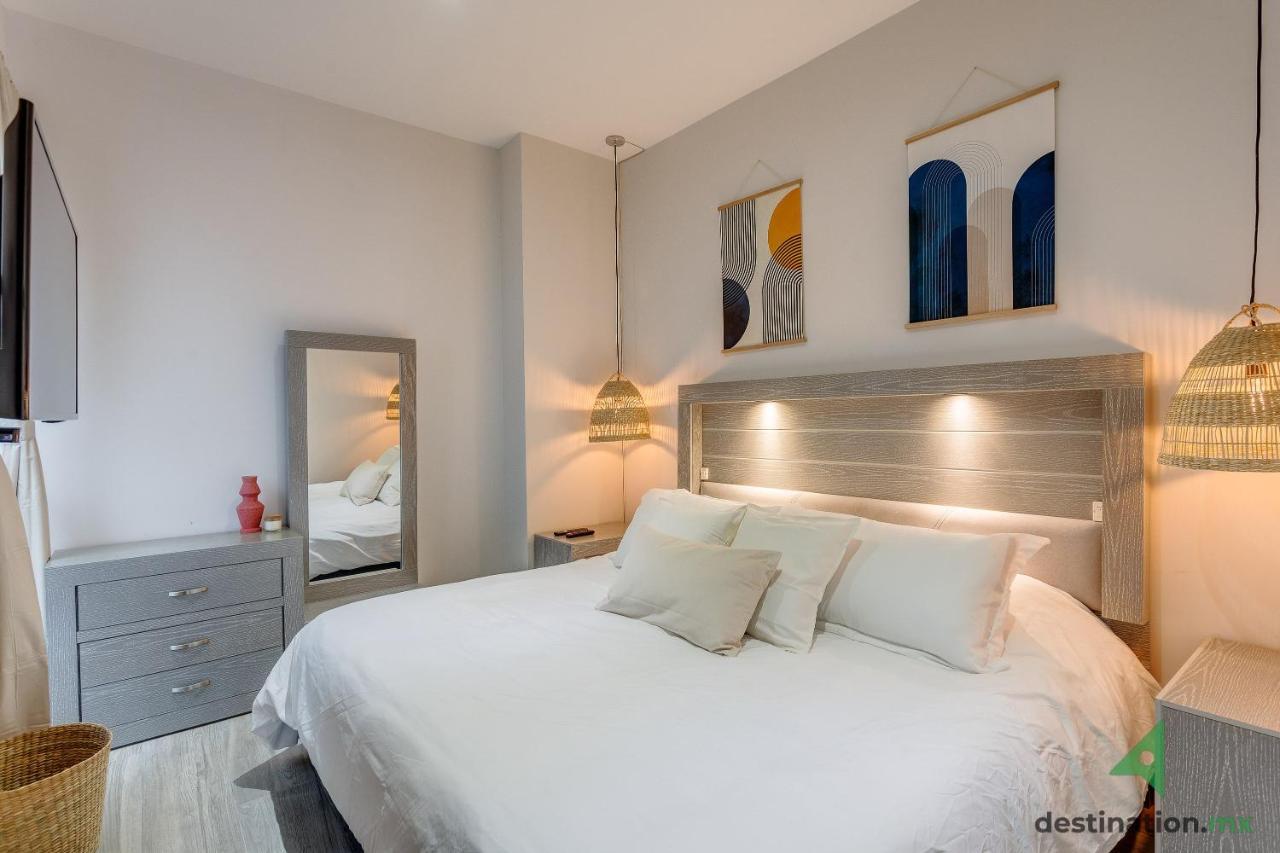 Charming Apartment With Pool, Gym, And Jacuzzi - Kansas 113 墨西哥城 外观 照片