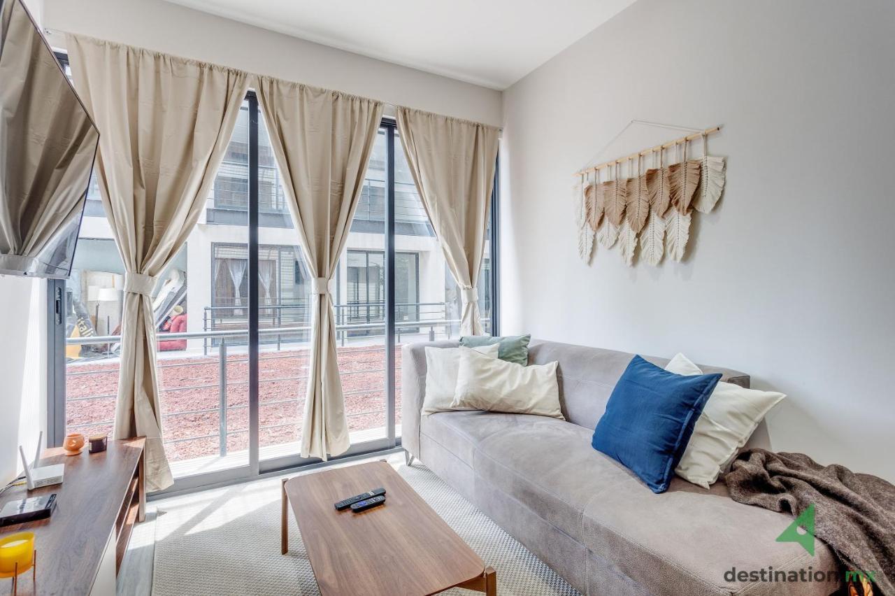 Charming Apartment With Pool, Gym, And Jacuzzi - Kansas 113 墨西哥城 外观 照片
